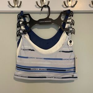 NWT LUCKY BRAND 3-pack seamless comfort bralettes size small
